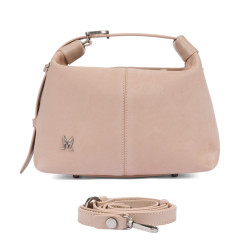 Women hand bag 037-1g 01 camoscio nude