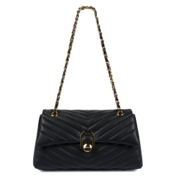Women shoulder bag 052g black