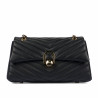 Women shoulder bag 052g black