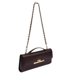 Women shoulder bag 054g testa di moro