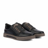Men casual shoes 982 black combined-k