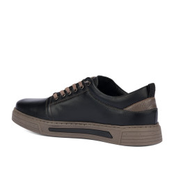 Men casual shoes 982 black combined-k