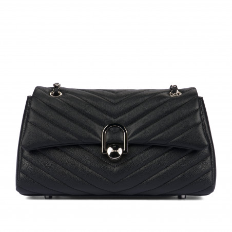 Women shoulder bag 052g 01 black