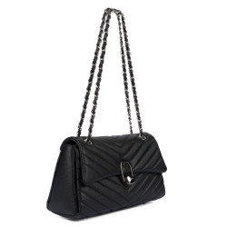 Women shoulder bag 052g 01 black