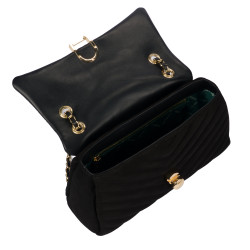 Women shoulder bag 052g camoscio black