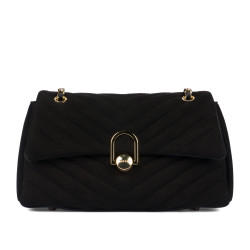 Women shoulder bag 052g camoscio black