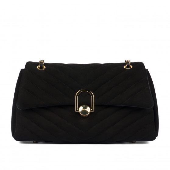 Women shoulder bag 052g camoscio black
