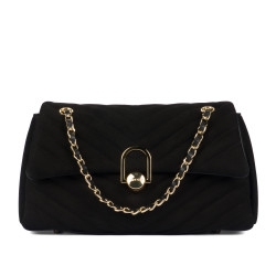 Women shoulder bag 052g camoscio black