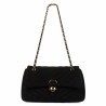 Women shoulder bag 052g camoscio black