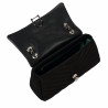 Women shoulder bag 052g 01 camoscio black