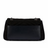 Women shoulder bag 052g 01 camoscio black