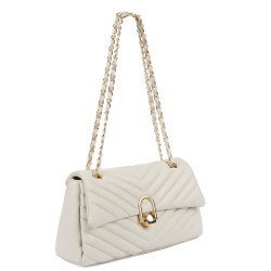 Women shoulder bag 052g panna