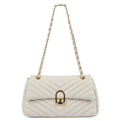 Women shoulder bag 052g panna