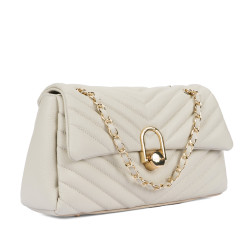 Women shoulder bag 052g panna