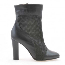 Women boots 1146 black+black pearl