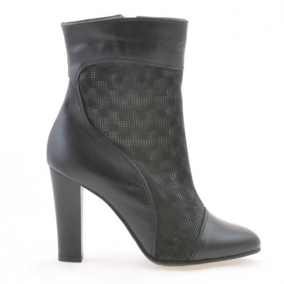 Women boots 1146 black+black pearl
