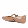 Women dancers 1319 patent beige