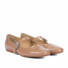 Women dancers 1319 patent beige