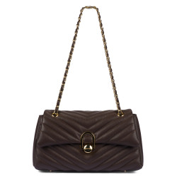 Women shoulder bag 052g testa di moro