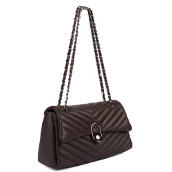 Women shoulder bag 052g 01 testa di moro