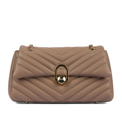 Women shoulder bag 052g cappuccino