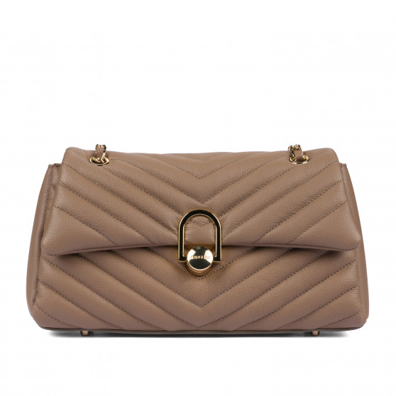 Women shoulder bag 052g cappuccino