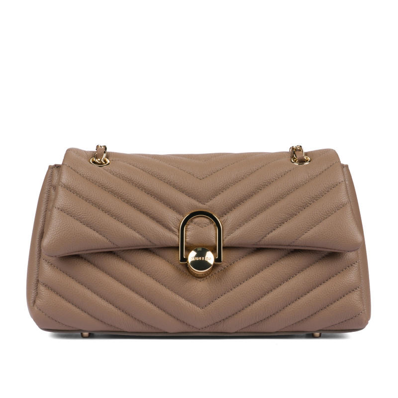 Women shoulder bag 052g cappuccino