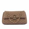 Women shoulder bag 052g cappuccino