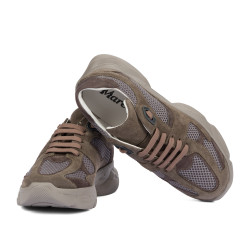 Women sport shoes 6102 sand velour combined 01