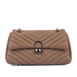 Women shoulder bag 052g 01 cappuccino