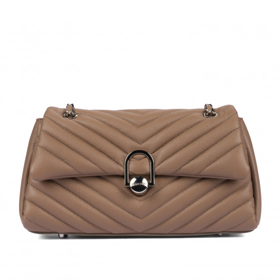 Women shoulder bag 052g 01 cappuccino