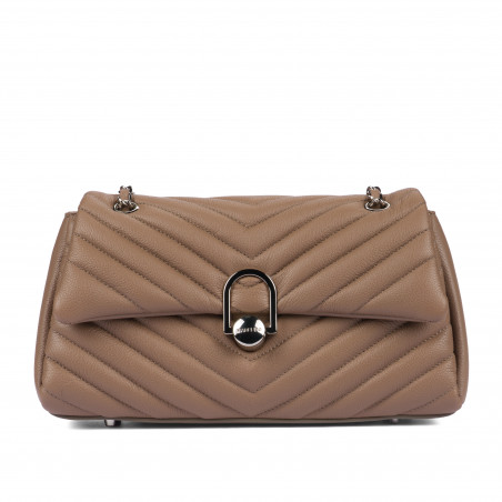 Women shoulder bag 052g 01 cappuccino