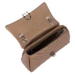 Women shoulder bag 052g 01 cappuccino