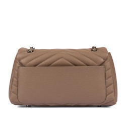 Women shoulder bag 052g 01 cappuccino