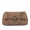 Women shoulder bag 052g 01 cappuccino