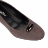 Pantofi dama 1375 sand velour