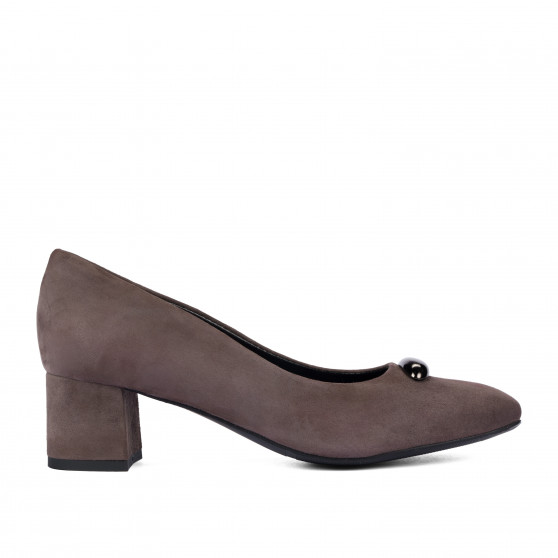 Pantofi dama 1375 sand velour