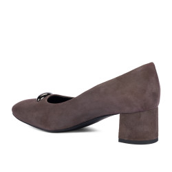 Pantofi dama 1375 sand velour