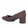 Pantofi dama 1375 sand velour