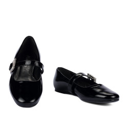 Women dancers 1319 patent black