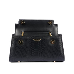 Women shoulder bag 041g croco black