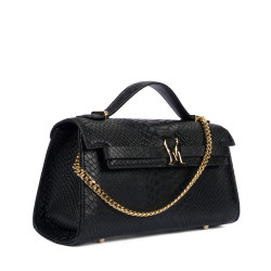 Women shoulder bag 041g croco black