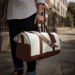 Geanta voiaj 305g 01 beige+brown lifestyle