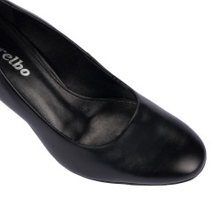 Women stylish, elegant shoes 1374 black