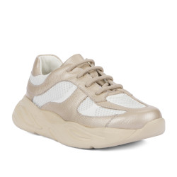 Children shoes 2034 beige combined