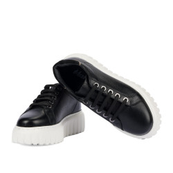 Women sport shoes 6105 black combined