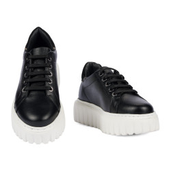 Women sport shoes 6105 black combined