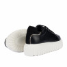 Women sport shoes 6105 black combined