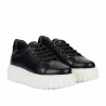 Women sport shoes 6105 black combined