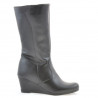 Women knee boots 3288 black
